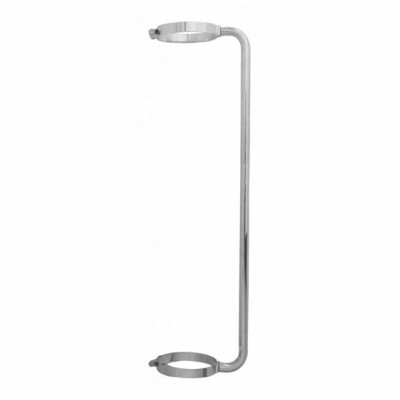 45" Chrome Exhaust Grab Handle - 6" Clamp