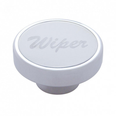 "Wiper" Dash Knob - Stainless Plaque