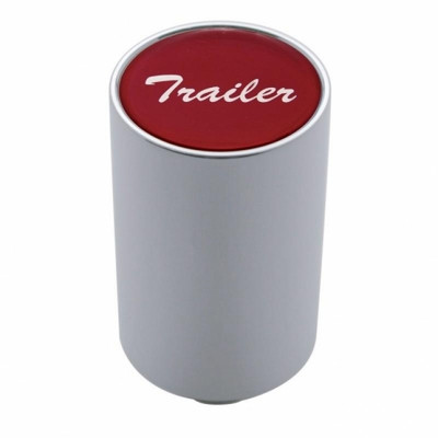 "Trailer" 3" Air Valve Knob - Red Glossy Sticker