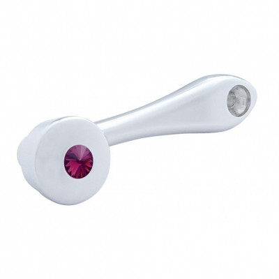 Window Crank With Slot Adapter - Purple Crystal