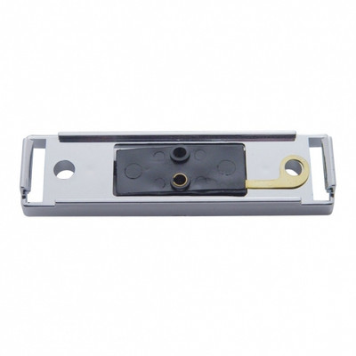 Rectangular Light Kit (Clearance/Marker) With Chrome Bracket - Amber Lens