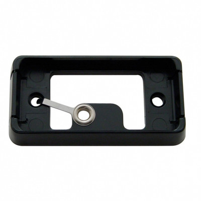 Rectangular Light Kit (Clearance/Marker) With Black Bracket - Red Lens (Bulk)