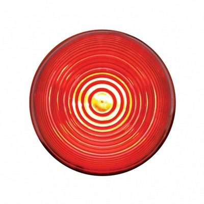 2-1/2" Round Beehive Light (Clearance/Marker) - Red Lens 2-1/2" Round Beehive Light (Clearance/Marker) - Red Lens
