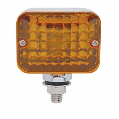 Medium Rectangular Auxiliary Light - Amber
