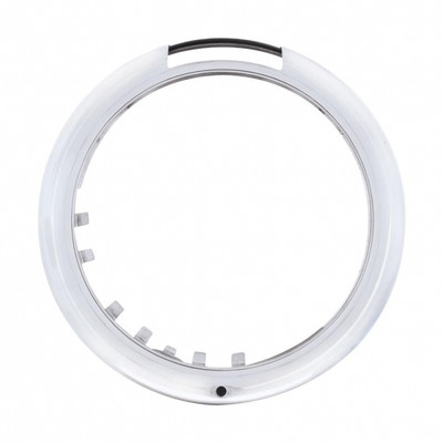 Stainless Steel "Classic" Headlight Bezel With LED Turn Signal Cutout