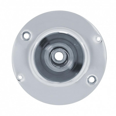 Chrome Cab Light Set Bracket Bulb Holder Plate - 2 Filament