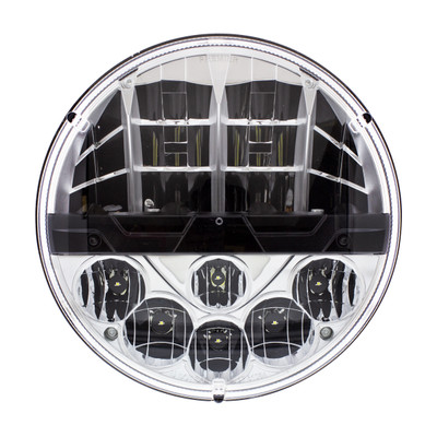 ULTRALIT - High Power LED 7" Headlight With Polycarbonate Lens & Housing