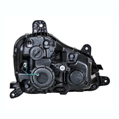 Black Projection Headlight With LED Position Light For 2013-2021 Kenworth T680 - Driver