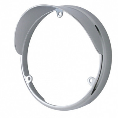 Chrome Plastic Bezel For Unted Pacific Double Face LED Lights With Visor