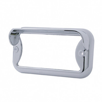 Small Rectangular Light Bezel With Visor (Bulk)