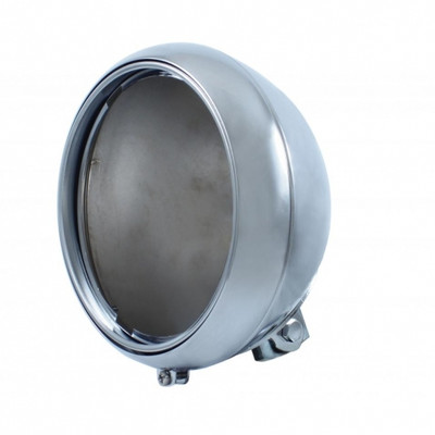 Chrome 7" Motorcycle Headlight Housing