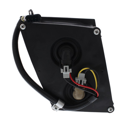 Black Fog/Driving Light Assembly For 2003-2017 Volvo VN/VNL - Driver