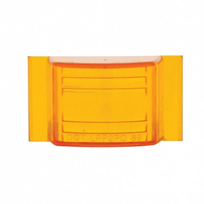 Narrow-Rail Clearance & Side Marker Light Lens - Amber
