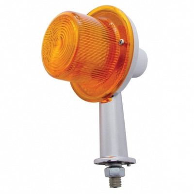 2-1/8" Arm Tanker Honda Light With Single Contact - Amber Lens