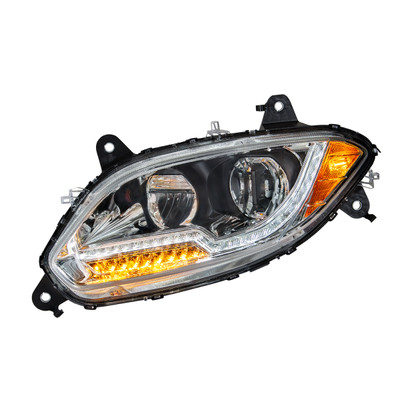 Chrome LED Headlight For 2018-2022 International LT- Driver Side