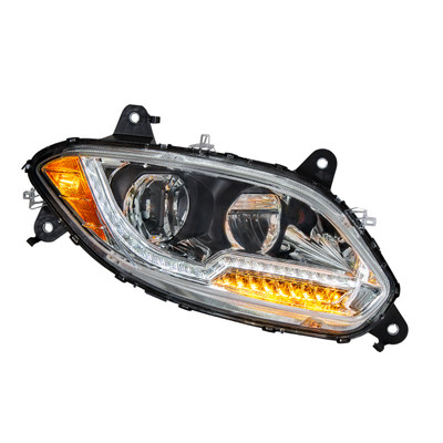 Chrome LED Headlight For 2018-2022 International LT- Passenger side