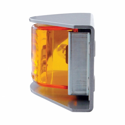 Narrow-Rail Light (Clearance/Marker) - Amber Lens
