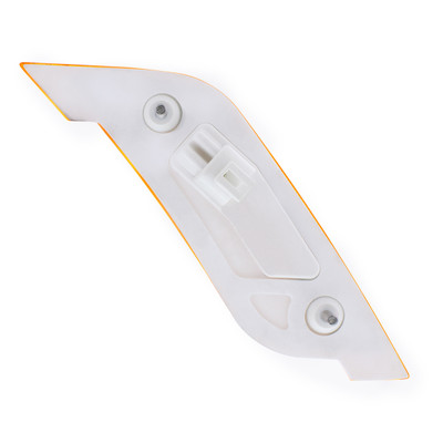 12 Amber LED Fender Turn Signal Light For Peterbilt 579 (2014-2019) & 587 (2011-2019)- Driver, Amber Lens