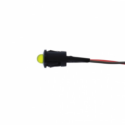 1 LED Snap-In Indicator Light - Amber (Bulk)