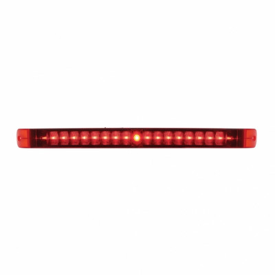 19 LED 17" Light Bar (Stop, Turn & Tail) -Red LED & Lens