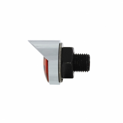 3 High Power LED 1" Light (Clearance/Marker) With Visor - Amber LED/Amber Lens 3 High Power LED 1" Light (Clearance/Marker) With Visor - Amber LED/Amber Lens
