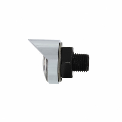 3 High Power LED 1" Light (Clearance/Marker) With Visor - Amber LED/Clear Lens 3 High Power LED 1" Light (Clearance/Marker) With Visor - Amber LED/Clear Lens