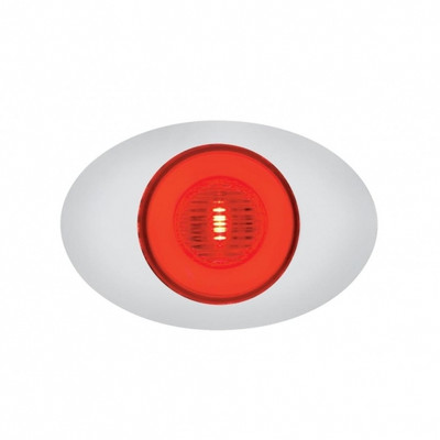 5 LED M3 Millennium GloLight (Clearance/Marker) - Red LED/Red Lens
