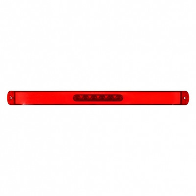 28 LED 17" GloLight Bar (Stop, Turn & Tail) - Red LED/Red Lens