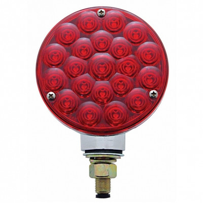 21 LED Single Face Turn Signal Light - Red LED/Red Lens 21 LED Single Face Turn Signal Light - Red LED/Red Lens