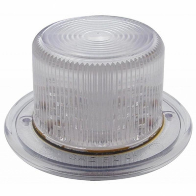 13 LED Honda Light - Amber LED/Clear Lens (Bulk)