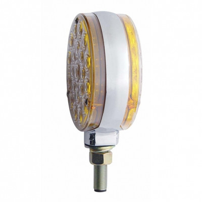 42 LED Double Face Turn Signal Light - Amber LED/Clear Lens 42 LED Double Face Turn Signal Light - Amber LED/Clear Lens