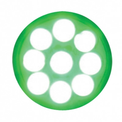 9 LED 904 Bulb - Green (2 Pack)