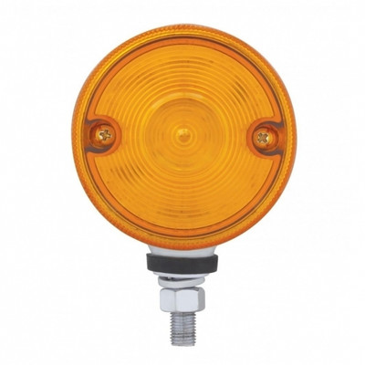 15 LED 3" Dual Function Single Face Light - Amber LED/Amber Lens