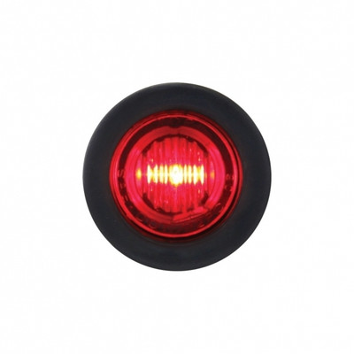 3 LED Mini Light (Clearance/Marker) - Red LED/Red Lens (Bulk)