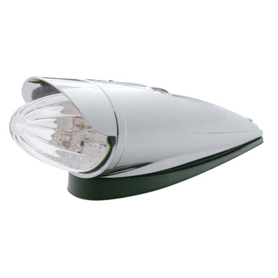 19 LED Watermelon Grakon 1000 Cab Light Kit With Visor - Amber LED/Clear Lens