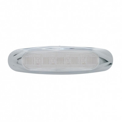 4 LED Light (Clearance/Marker) - Amber LED/Clear Lens (Bulk)