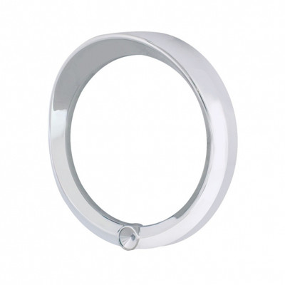 Signature Series Speed/Tachometer Gauge Bezel With Visor For 2006+ Peterbilt -Indented