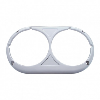 Peterbilt 359 Chrome Plastic Headlight Bezel - Original Style