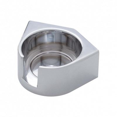 Chrome Plastic Cup Holder For 1986 & Up Freightliner Classic & FLD - Driver