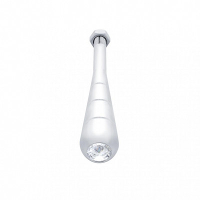 4-3/4" Steering Column Tilt Handle With Clear Crystal