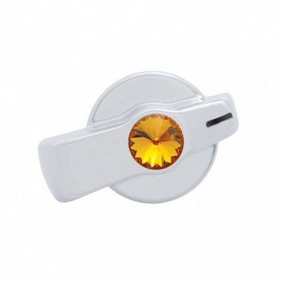 A/C Knob For Freightliner (Older Model) - Amber Crystal