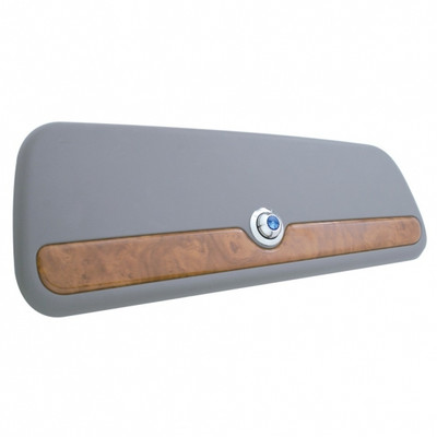 Compartment Knob Cover For 2006+ Peterbilt - Blue Crystal (Card of 2)