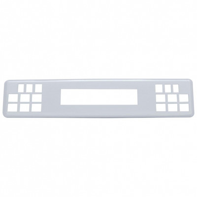 Chrome Plastic Center Dash Warning Light Panel Cover For Freightliner