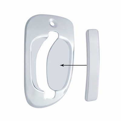 Chrome Exterior Door Handle Cover For Freightliner - Driver