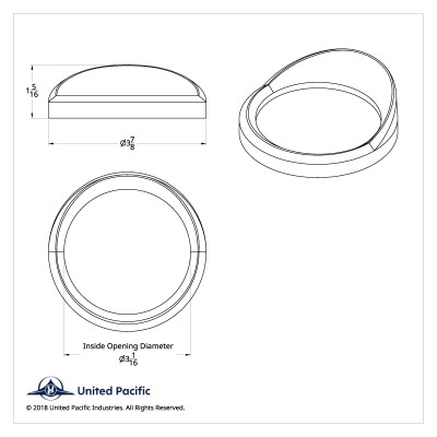 Gauge Bezel WithVisor For 2008-2017 Freightliner Cascadia