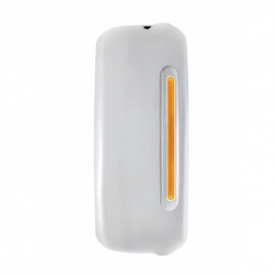 Mirror Cover With 24 Amber LED 12" GloLight Light For 2005+ Freightliner Century/Columbia- Passenger-Amber Lens