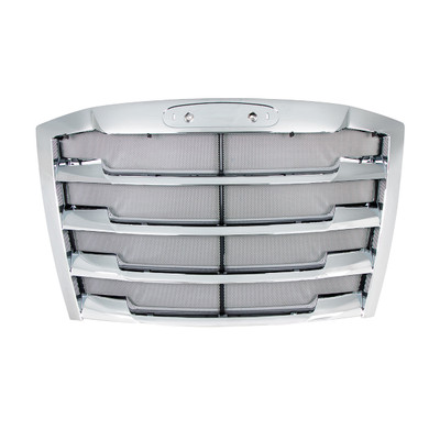 Chrome Grille With Bug Screen For 2018-2022 Freightliner Cascadia