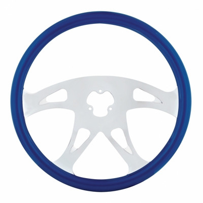 18" "Boss" Steering Wheel - Blue