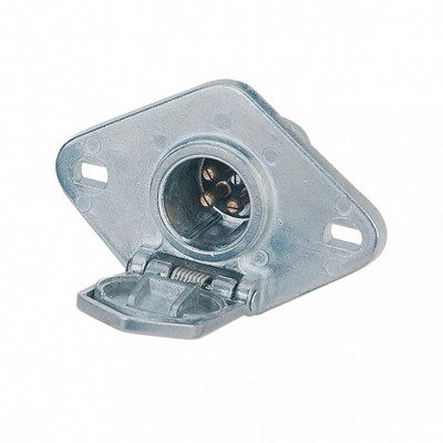 Round 4-Way Male Connector - Split Pin