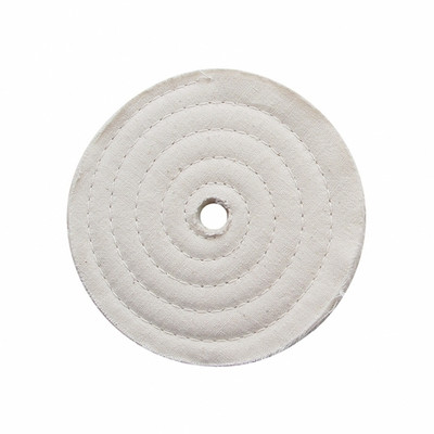 4" Assorted Muslin Buff - 1/2" Arbor